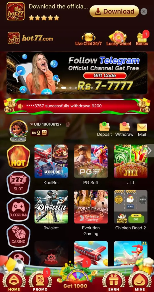 Hot77 Game